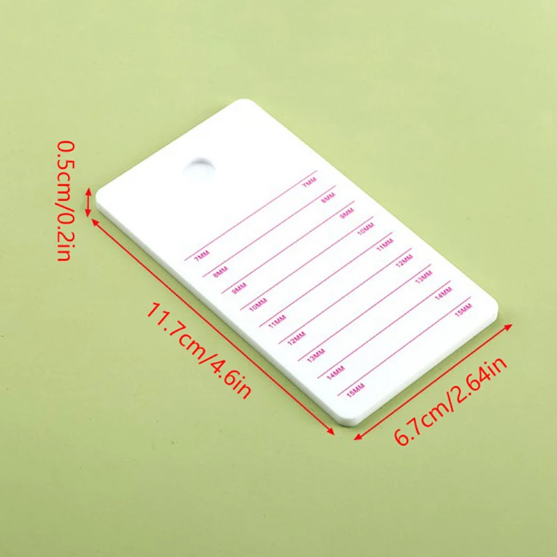 Acrylic Eyelash Board Eyelash-Tray Palette Eyelash Tray Strip Stand Individual Eyelash Extensions Hand Plate Lash Pallet Holder