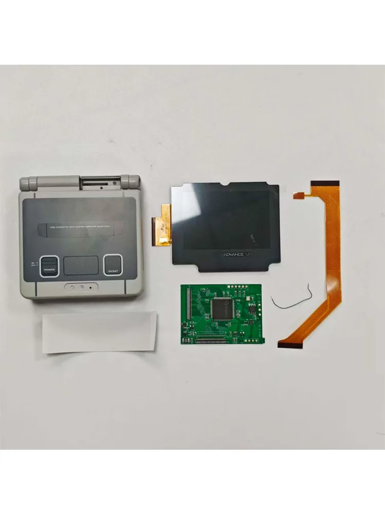 2026 Nowy GBASP IPS LCD 2.9" IPS o wysokiej jasności oraz zestaw obudowy do Gameboy Advance SP — zdjęcie produktu 7