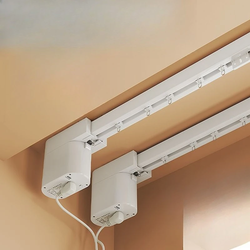 

Hidden electric curtain track automatic intelligent