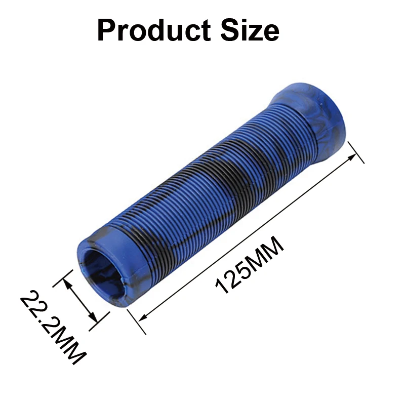 BUCKLOS 160mm 125mm Bicycle Handlebar Grip Anti-Slip Shockproof Bike Grips Durable Mountain Bike Grip Comfortable Bicycle Parts