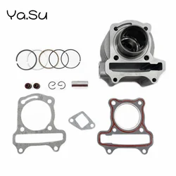 39mm Motorcycle Cylinder Piston Ring Gasket Kit For GY6 50CC Motorcycle Engine Accessories