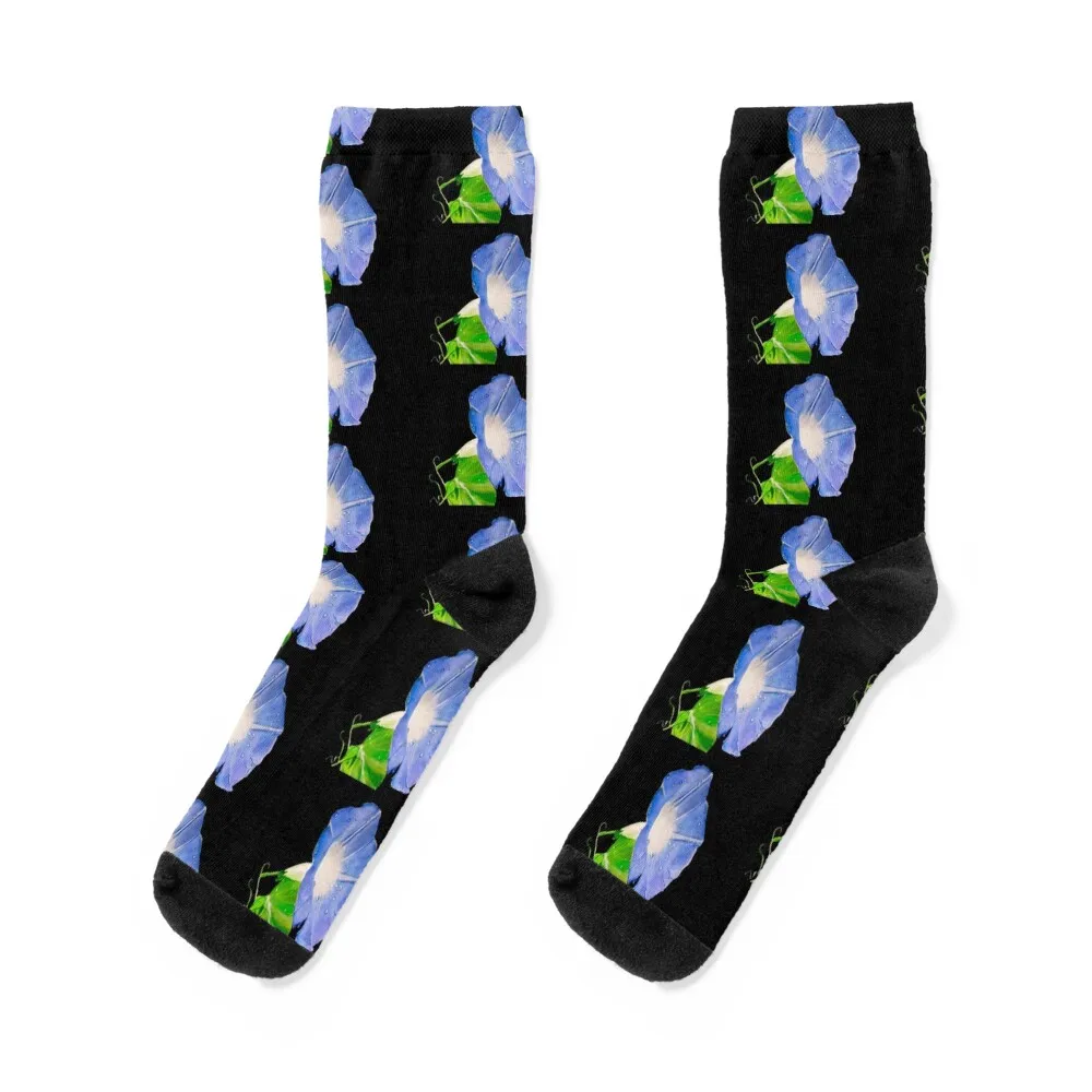 Morning Glory Socks aesthetic Christmas Socks For Men Women's