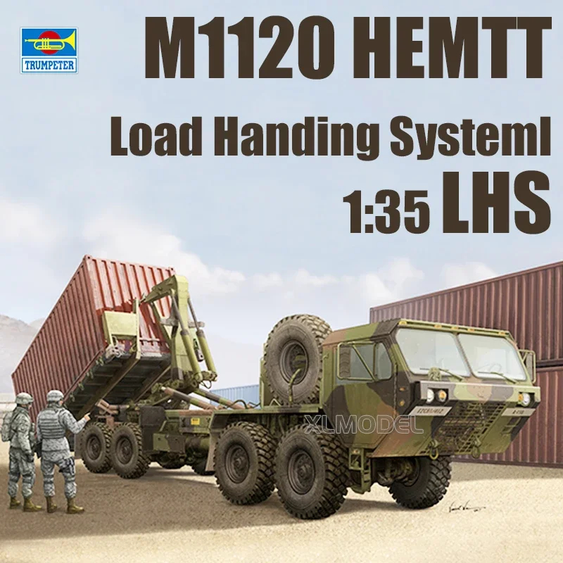 

1/35 Trumpeter assembly model 01053 M1120 HEMTT Load Handing System (LHS) Plastic Scale Model Kit