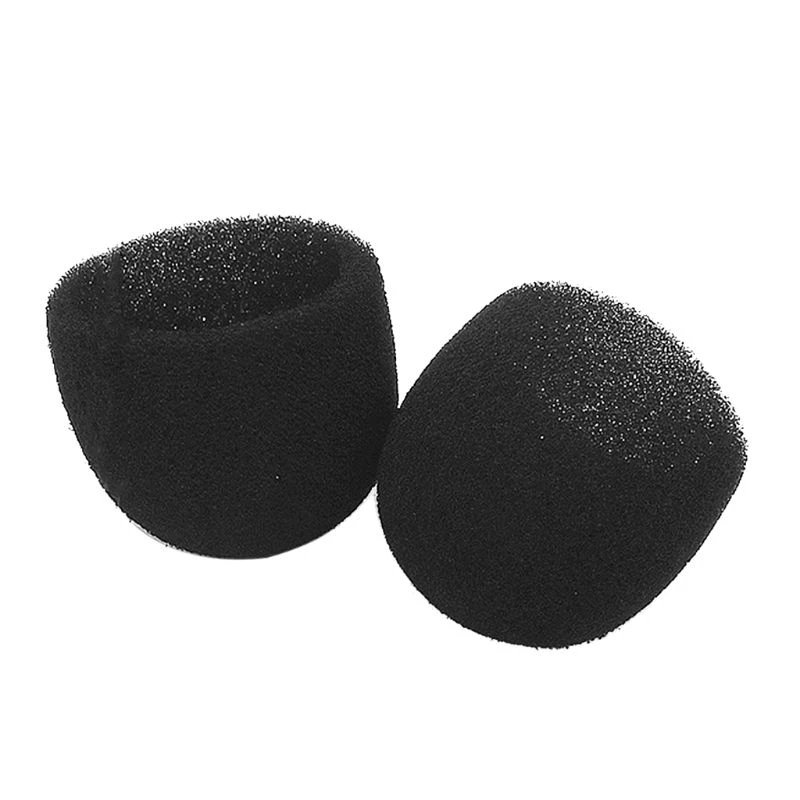 Black Microphone Windscreen Microphone Headset Cover Foam for sm58 SLX24 PGX24 PG58 BETA58A Mic Cover