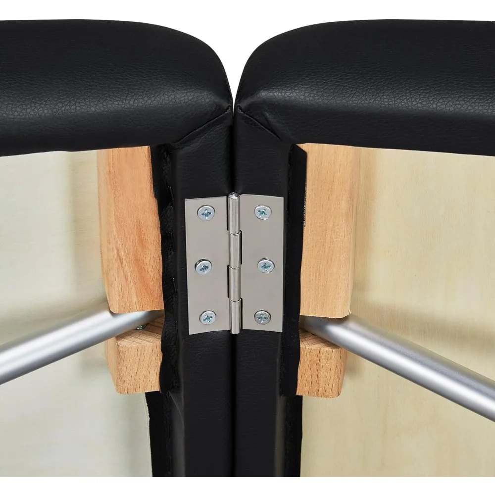 Aluminum Adjustable Height Massage Table for Spa and Salon Therapy, Collapsible and Portable