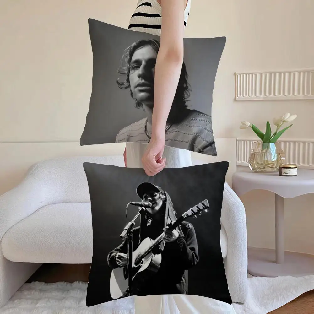 Singer Porter Robinson Cushion Cover Iceland Washable Linen Soft  for Daily Sofa Bed Home Room Decor