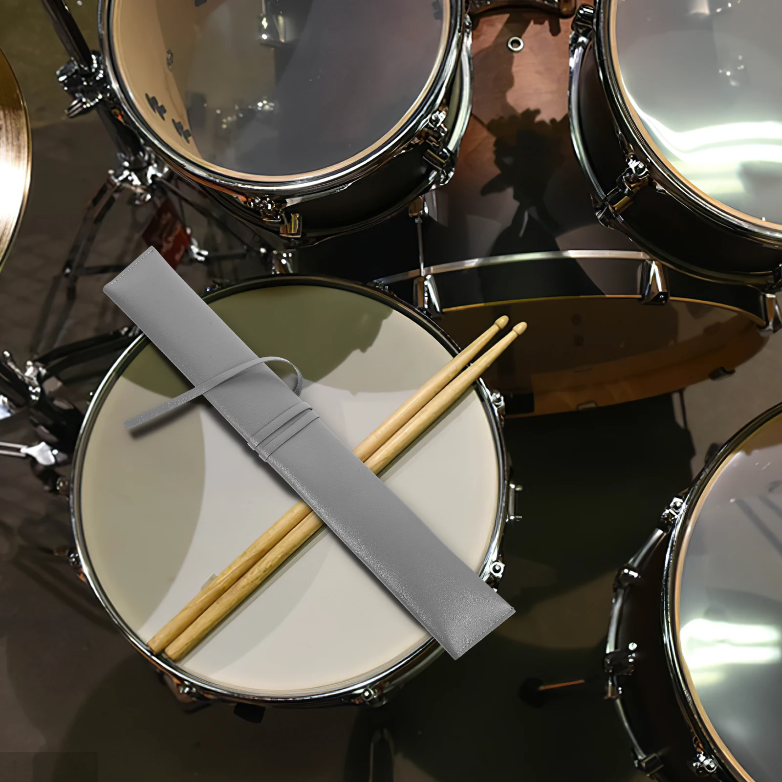 

Drum Stick Bag Drummer Accessories Drumstick with Shoulder Strap Portable Drawstring Universal Hanging Holder Long Bags Mallet