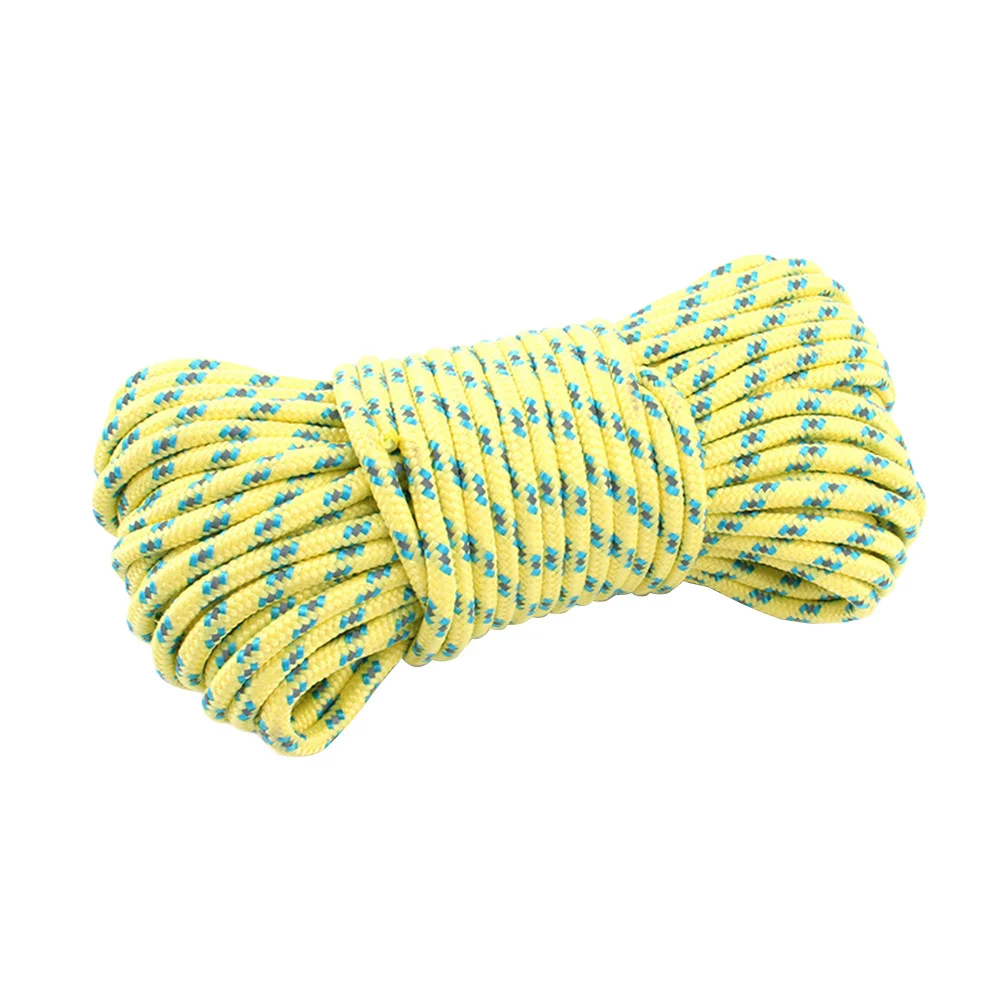 

Reflective 5mm Paracord 20m Outdoor Survival 550 Parachute Cord Durable Rope Lanyard Heavy Duty Utility Cord Camping Tool