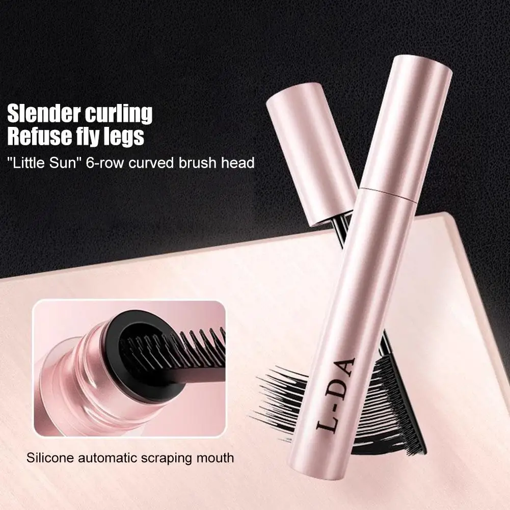 Lasting Mascara Matte Black Brown Waterproof Quick Drying Lengthening Mascara Lash Eyelash Korean Extension Curled Makeup W D0k2