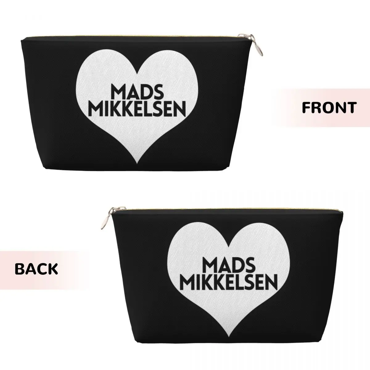 

Love Mads Mikkelsen Женские косметички Дорожный органайзер для макияжа Чехол для хранения туалетных принадлежностей Dopp Kit Case