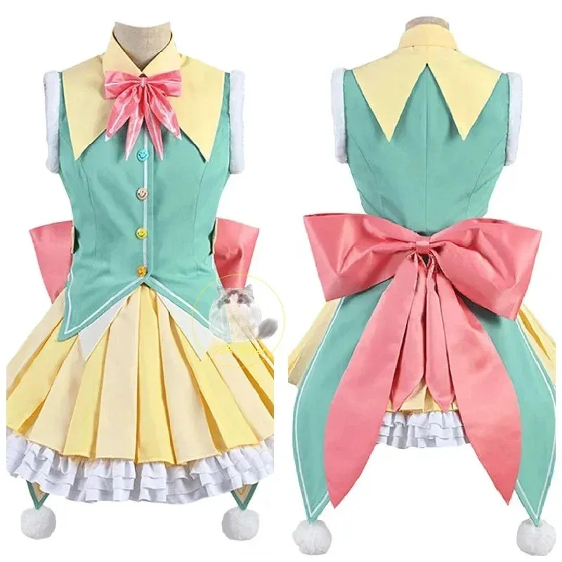 2025 Kusanagi Nene Costume Cosplay Anime Progetto Sekai Colorato Palcoscenico Paese delle Meraviglie × Showtime Parrucca da principessa Abito di Halloween