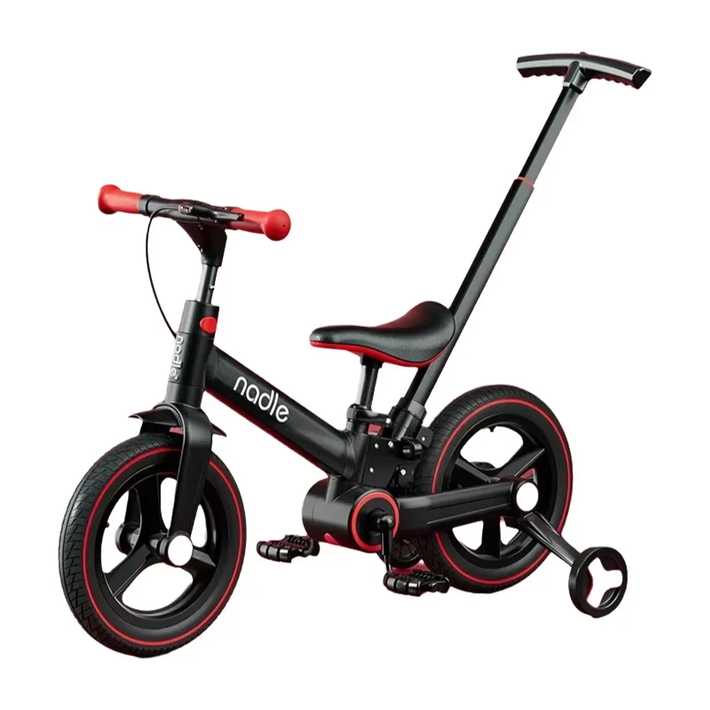 Nadle 2-in-1 Multi-Functional Foldable Balance Bike for Children Baby Sliding Bicycle Easy Assembly No Tools Required