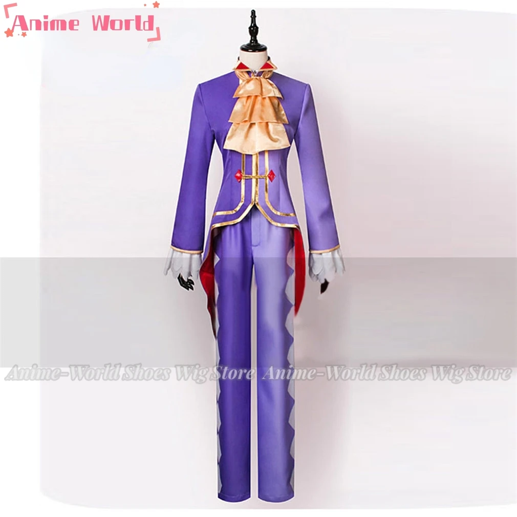 《 Maßge schneiderte 》 Anime Roswaal l Mathers Cosplay Kostüme Bühne Performance Outfit Schuhe Perücke