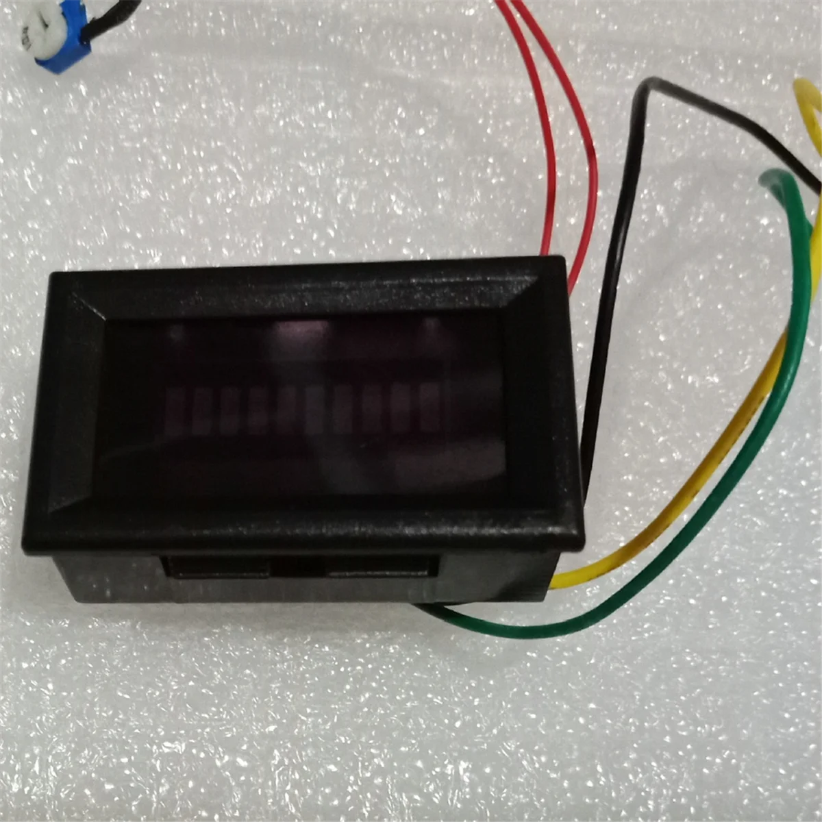 Indicatore del livello del carburante 12V misuratore della scala dell'olio per auto universale per moto indicatore dell'indicatore del livello del carburante dell'olio a LED per auto