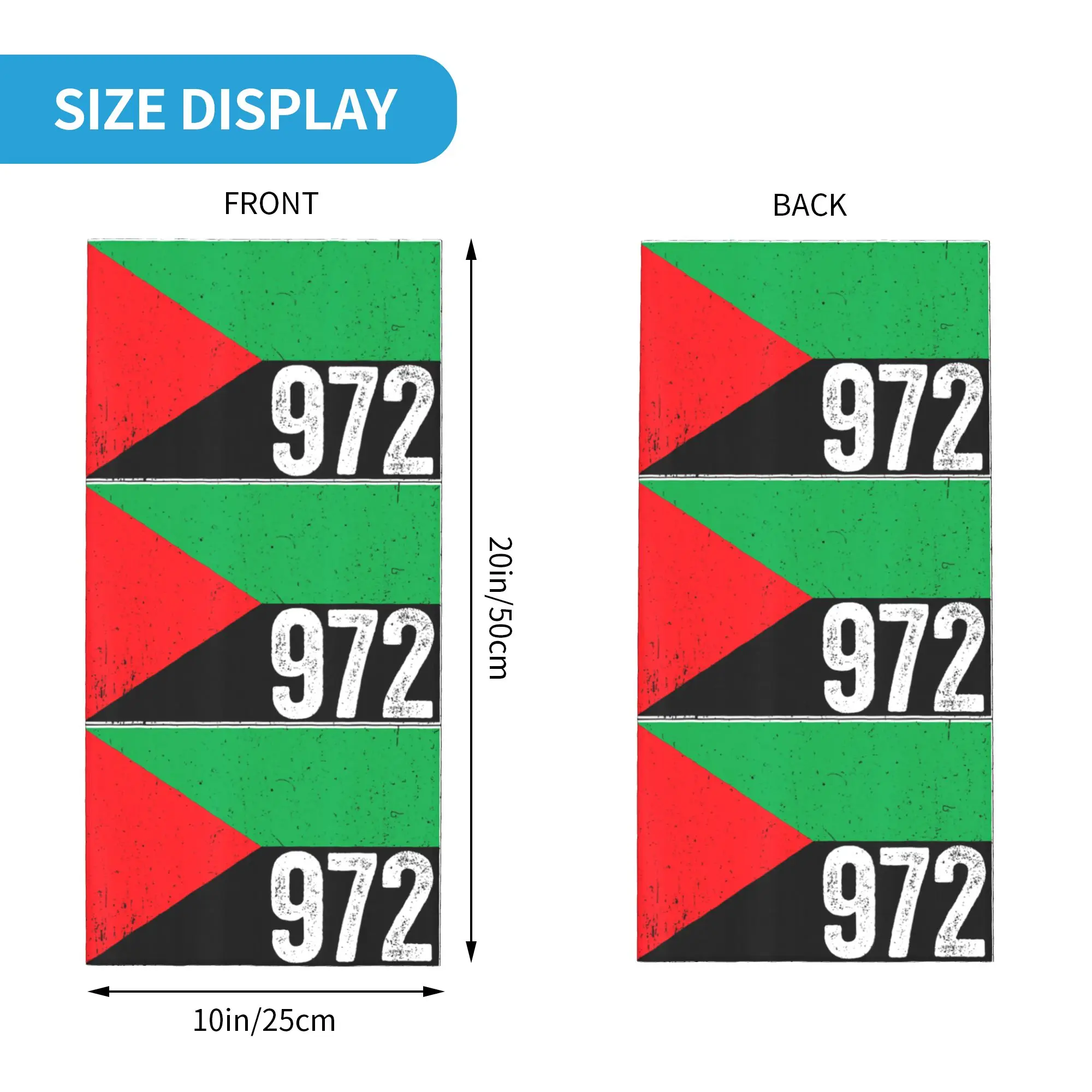 Martinique 972 Madinina Flag Bandana Neck Cover Balaclavas Mask Scarf Printed Island Headband Multi-use Cycling Unisex Adult