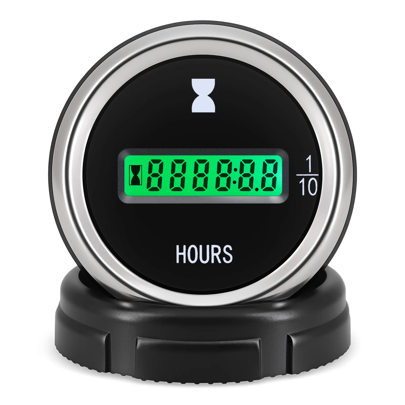 Custom 52MM Digital Hour Meter hours Waterproof Hourmeters Time Gauge for Auto Car Motor Diesel Engines Mechanical Timer 12V/24V
