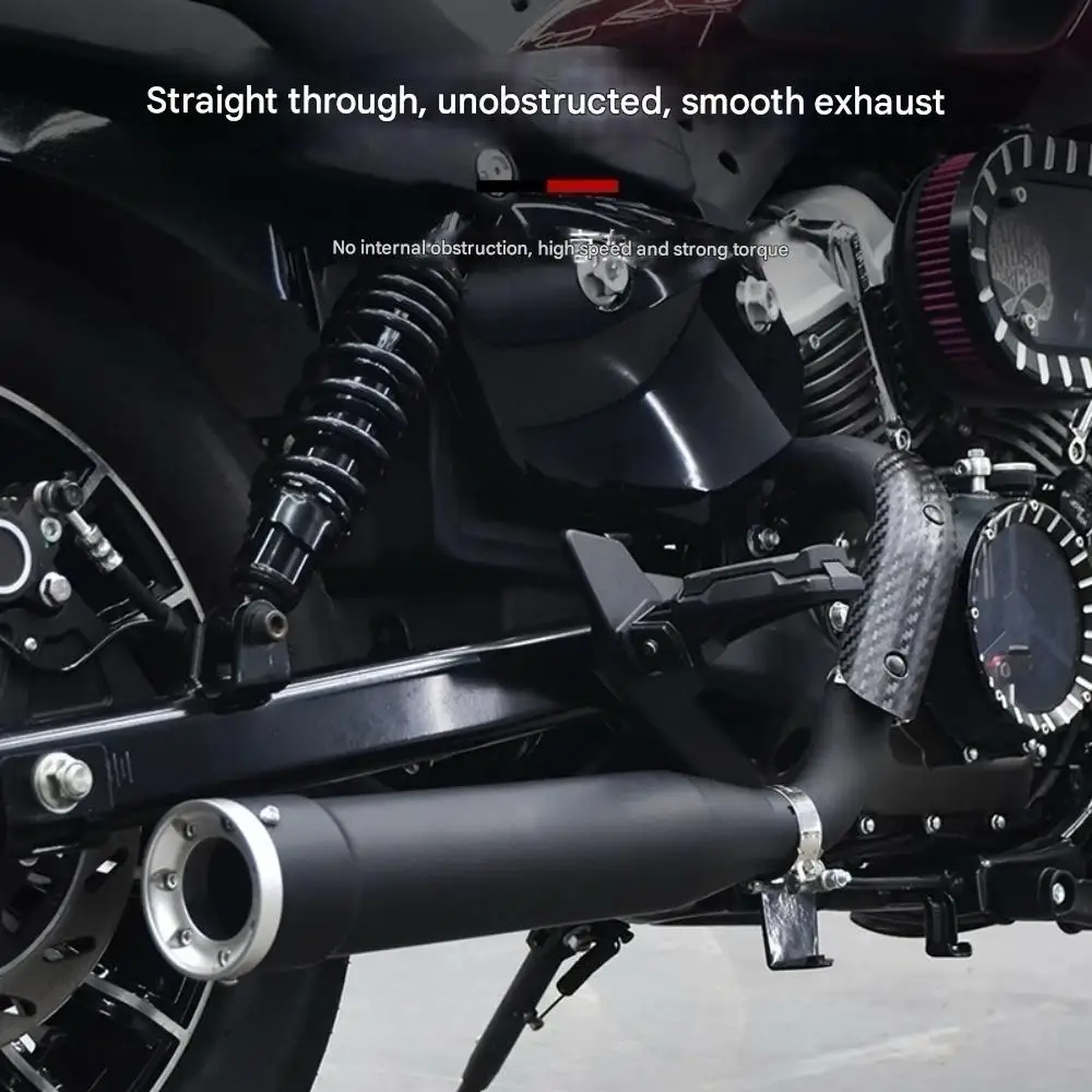 【Perfect fit】BENDA ROCK 300 dual exhaust Cobra with valves throughout produces a deep, resonant sound.