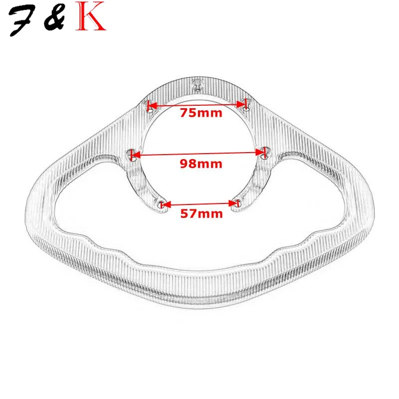 For 675NK 675SR-R CF 675 NK SR R 2025 CF650-11 CNC Motorcycle Passenger Handgrips Hand Grip Tank Grab Bar Handles Armrest