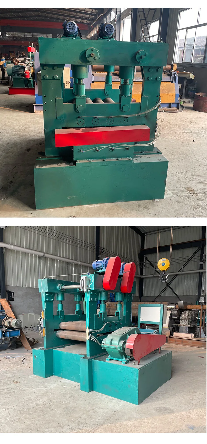 Leveling machine, fully automatic leveling  large steel coil leveling, cutting, slitting, longitudinal reduction, windin