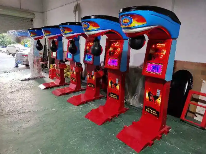 آلة لعبة الملاكمة الكبيرة المثالية، آلة الملاكمة الإلكترونية للبيع #3