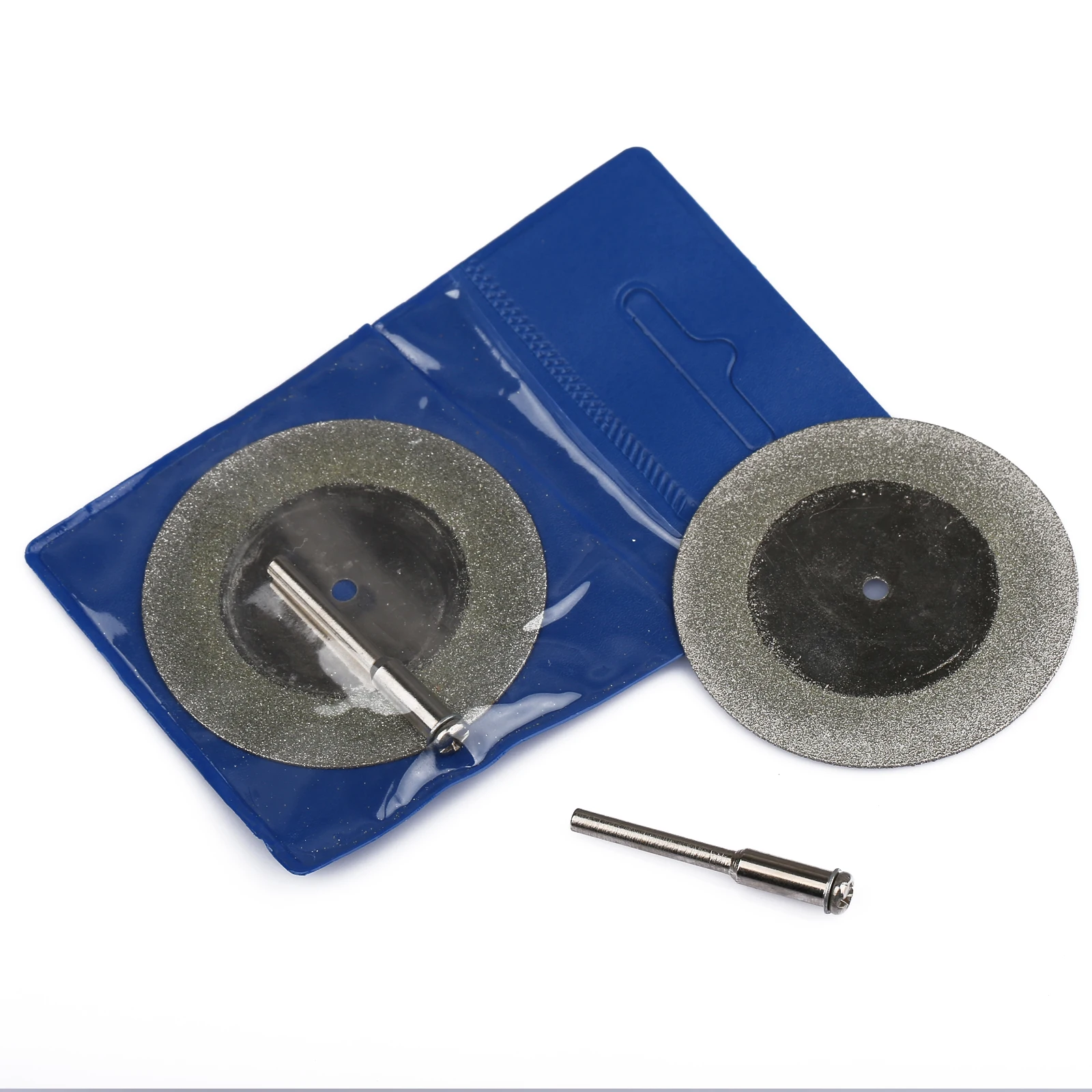 Imagem -04 - Disco Abrasivo Diamante Rebolo Disco de Corte Lâmina de Serra para Ferramentas Rotativas Dremel Pcs mm Mandril Pcs 50 mm