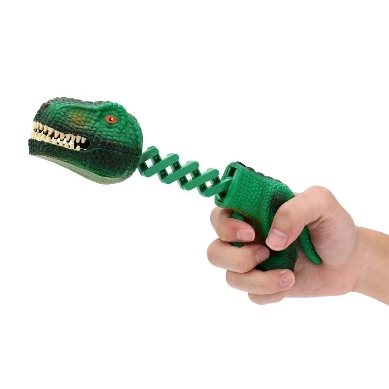 Children Dinosaur Toy Plastic Animal Toys   Figures Grabber Claw Game Snapper Pick Up  Novelty  Kids Gift