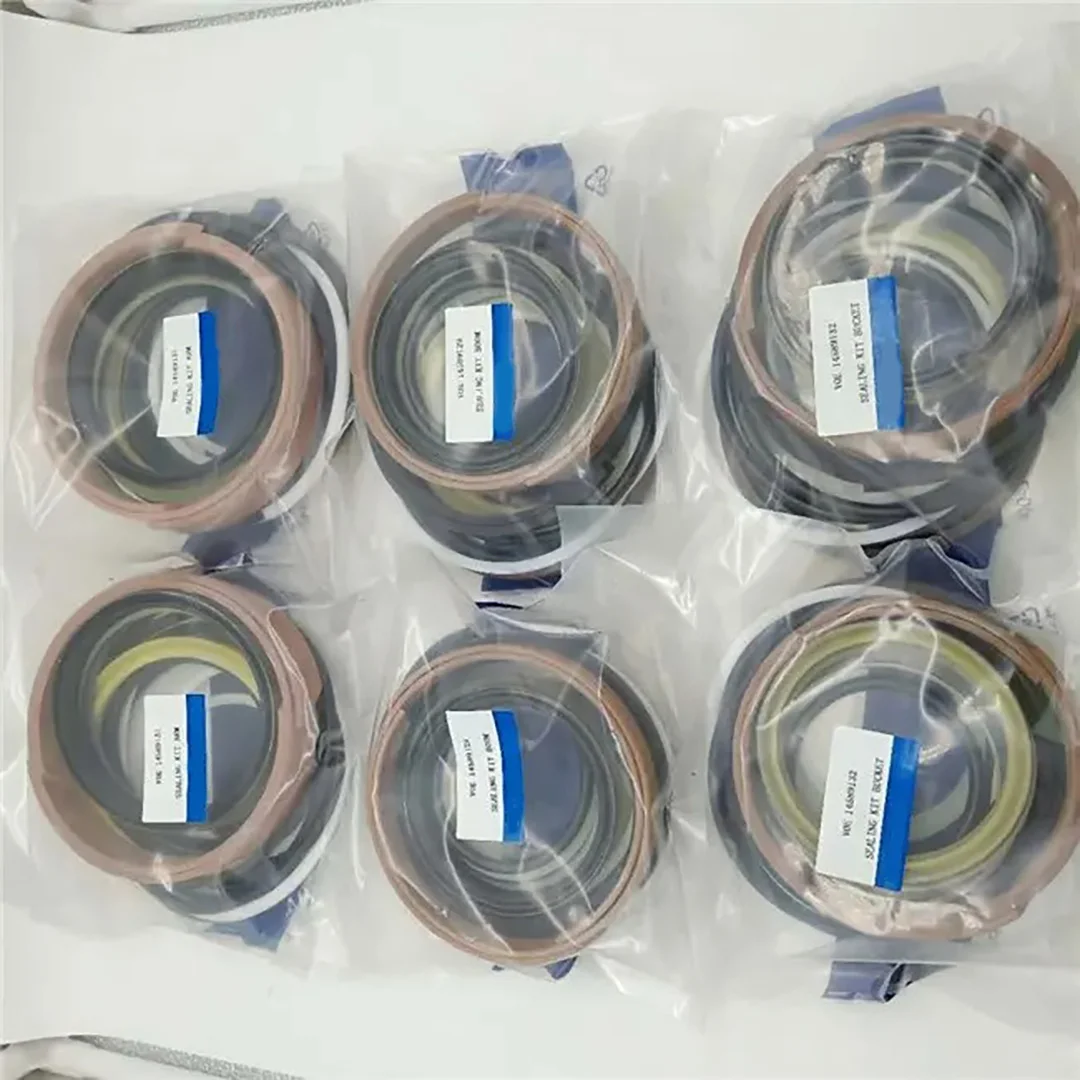 EC210 EC210B EC210BP Excavator Arm Boom Bucket Cylinder Seal Kit O Ring Kit VOE14589132 VOE14589129 VOE14589131