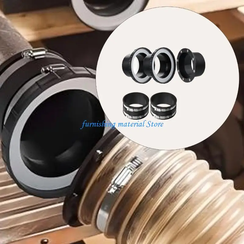 

Y5GD ABS Dust Collector Joiners Group Of 5 Enables Fast Equipment Changes In Woodworking Areas