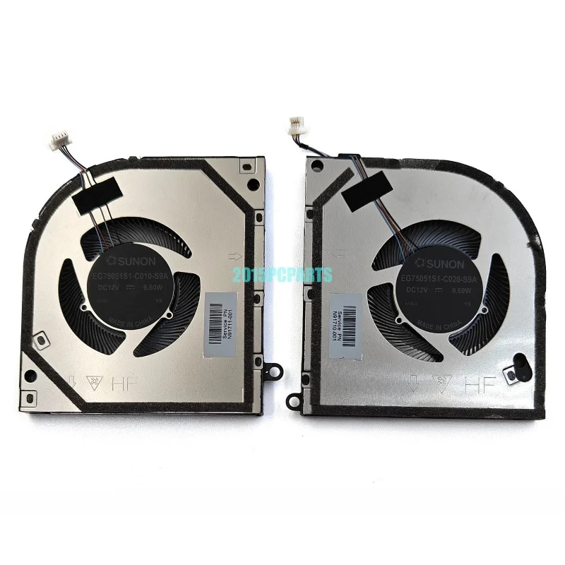 

Новый вентилятор охлаждения ЦП и ГП для HP Omen Transcend 14-FB 14-FB0000 14-FB0097NR TPN-Q297