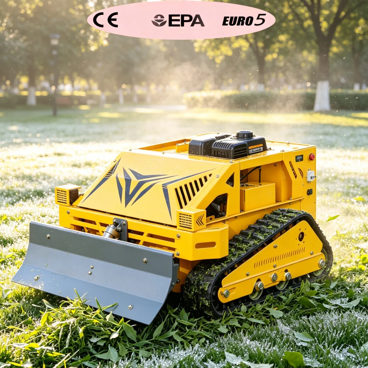

Customized Zero-Turn Remote Control Mini Tractor Mower Flail Lawn Mower CE EPA Certified For Farm Land And Garden Lawn
