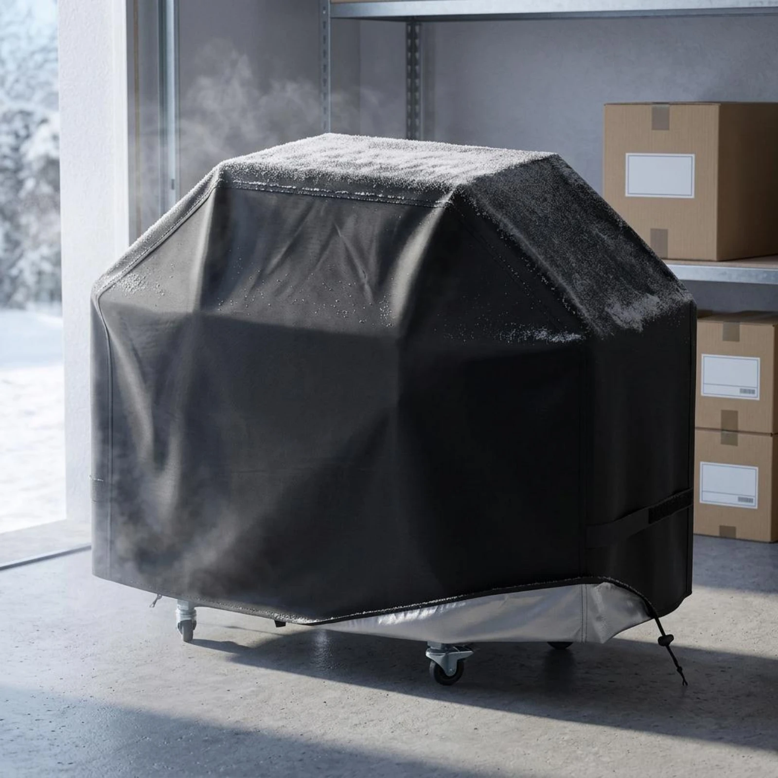 Grill Cover Angular Shape Outdoor Protection