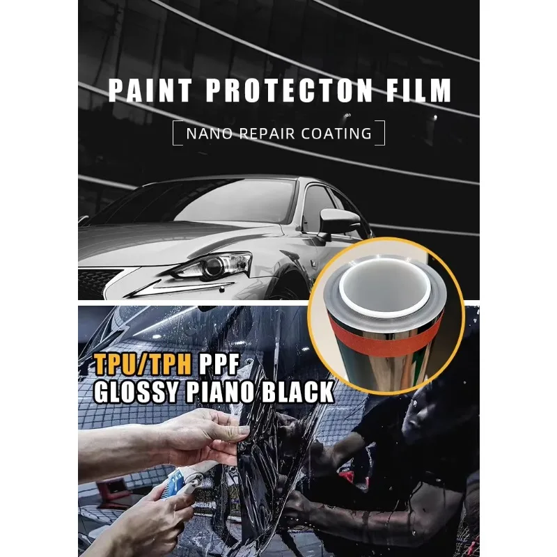 

3 m Quality 10 Years Warranty Glossy Self Healing Matte 1.52*15M/roll Satin Tpu Ppf Paint protection Film