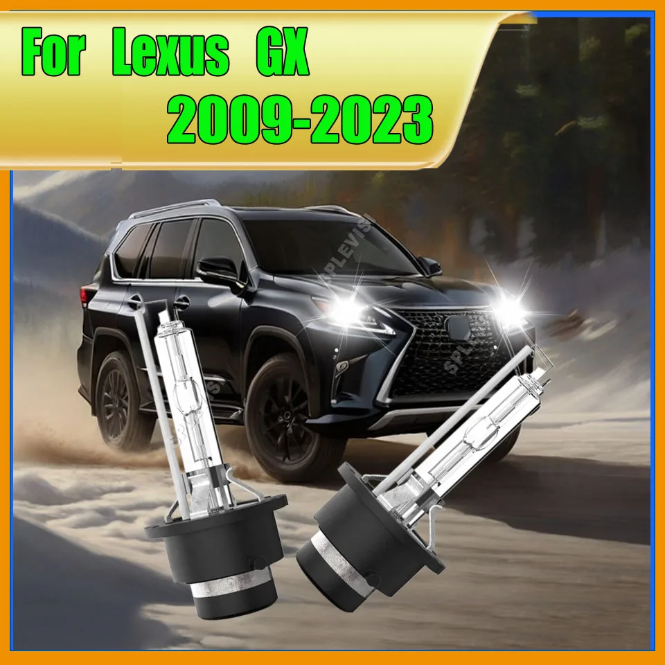 

D4S Xenon White HID Bulbs Headlights For LEXUS GX 2009 2010 2011 2012 2013 2014 2015 2016 2017 2018 2019 2020 2021 2022 2023