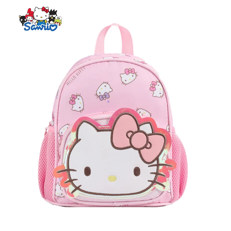 

Kawaii Sanrio Children Backpack Hello Kitty Pochacco Anime Kindergarten Cute Cartoon Stationery Storage Schoolbag Toys Girls