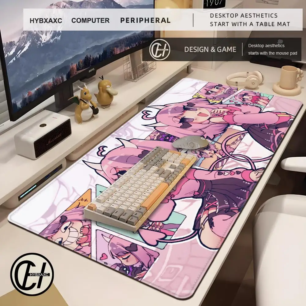 Ironmouse Vtuber Anime Large Mouse Pad PlayMat Office Mousepad Game Creative Desk Gaming Mat