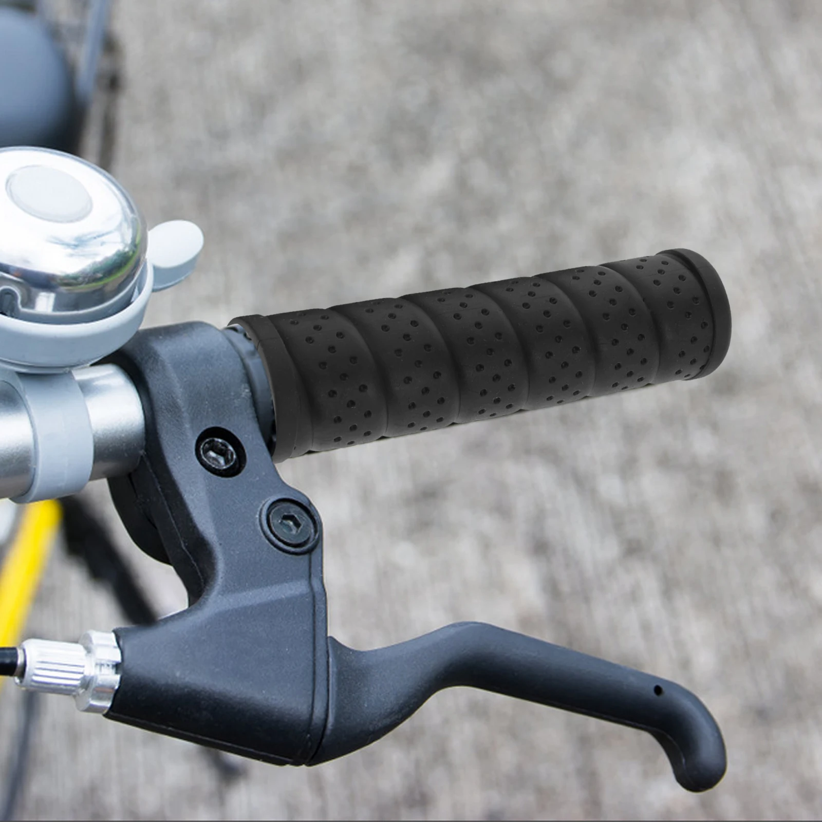 

2pcs Straight Bar Grips Comfortable Nonskid Bicycle Handle Covers For Mountain Bike Electric Scooter Wide Used Ergonomic Grips