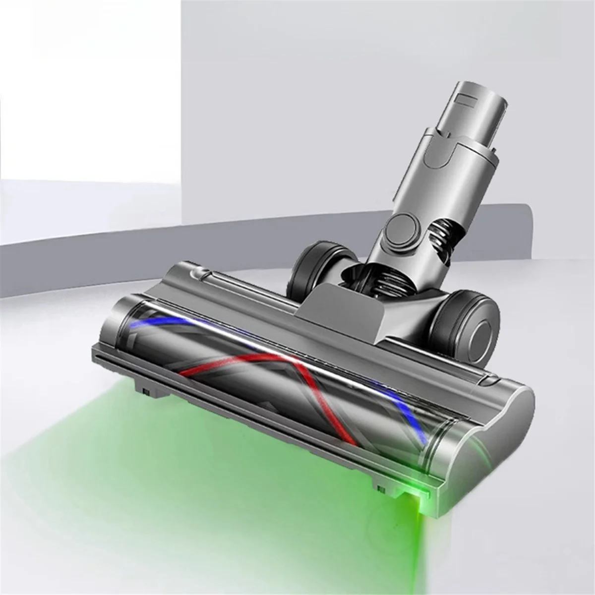 Sales! Electric Floor Brush Head for Dyson V6 DC58 DC59 DC62 DC72 Vacuums Attachment with LED Dust Lights for Floor Cleaner