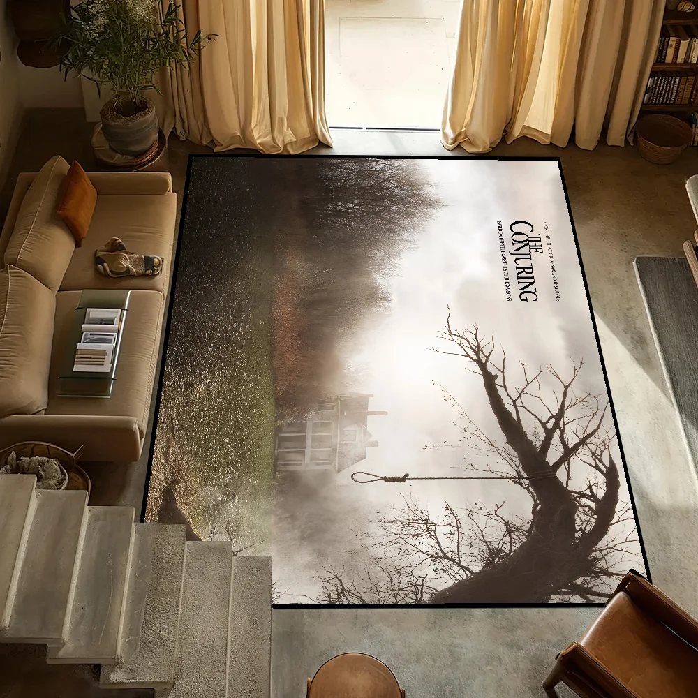 

Movie The Conjuring small carpet Bedside Kitchen Bath Living Home House Bedroom Floor Mat Doormat Large Carpet Rug Decoration