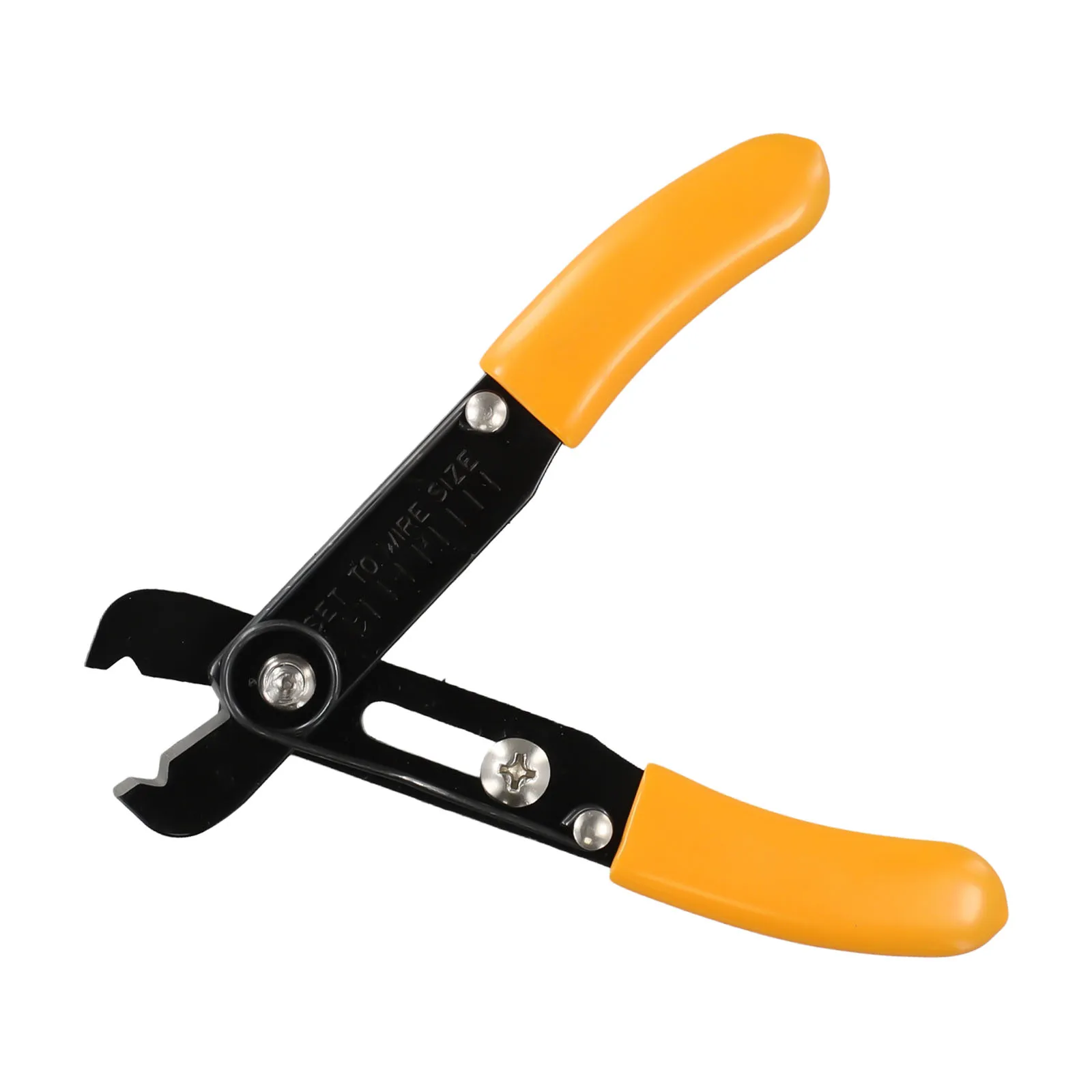 Hand Tools Mini Wire Stripper Adjusted Clamp For Electronics Manganese Steel Sturdy Telecommunications Workshop Equipment