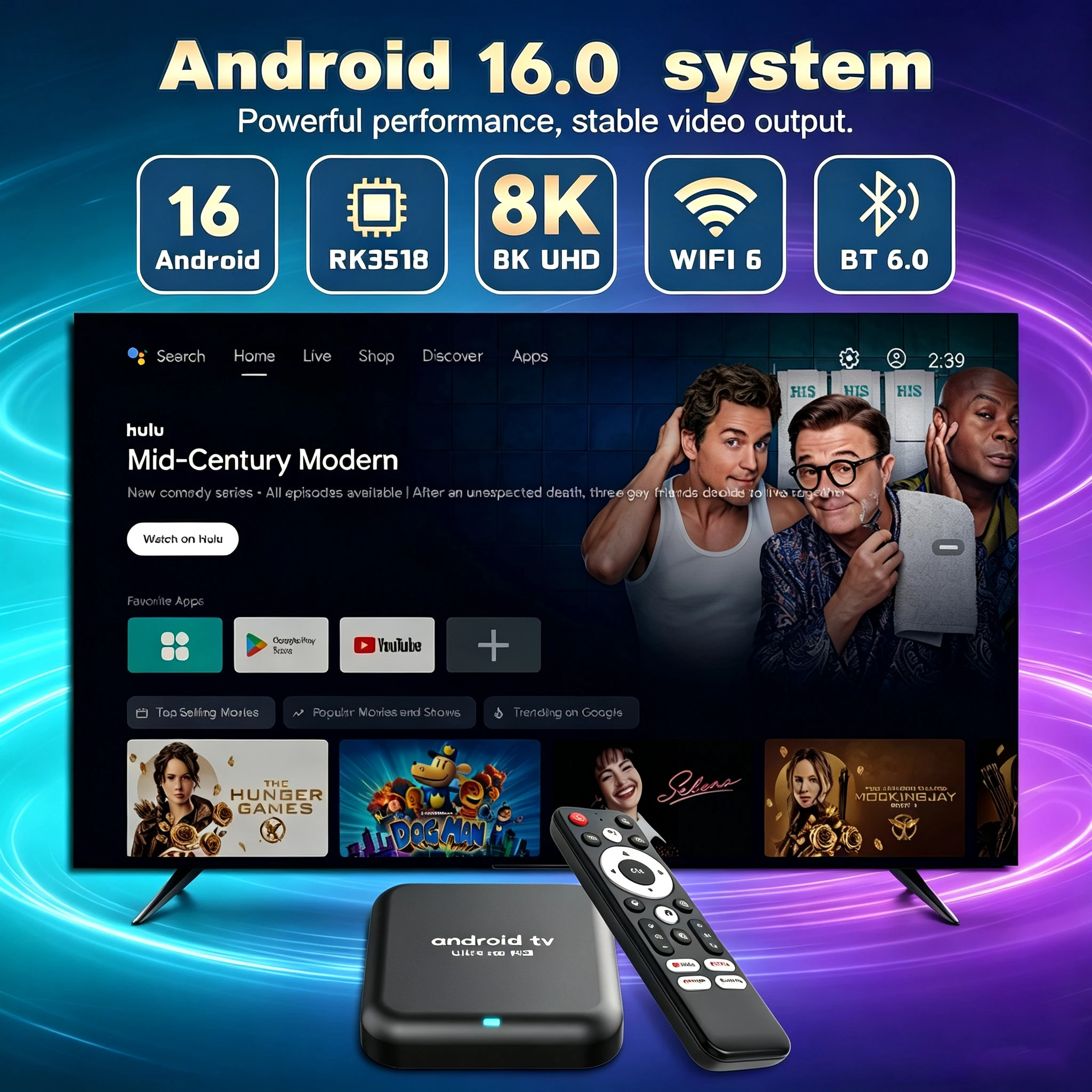 Nouvelle boîte TV intelligente - Ddr3 8Gb avis et prix