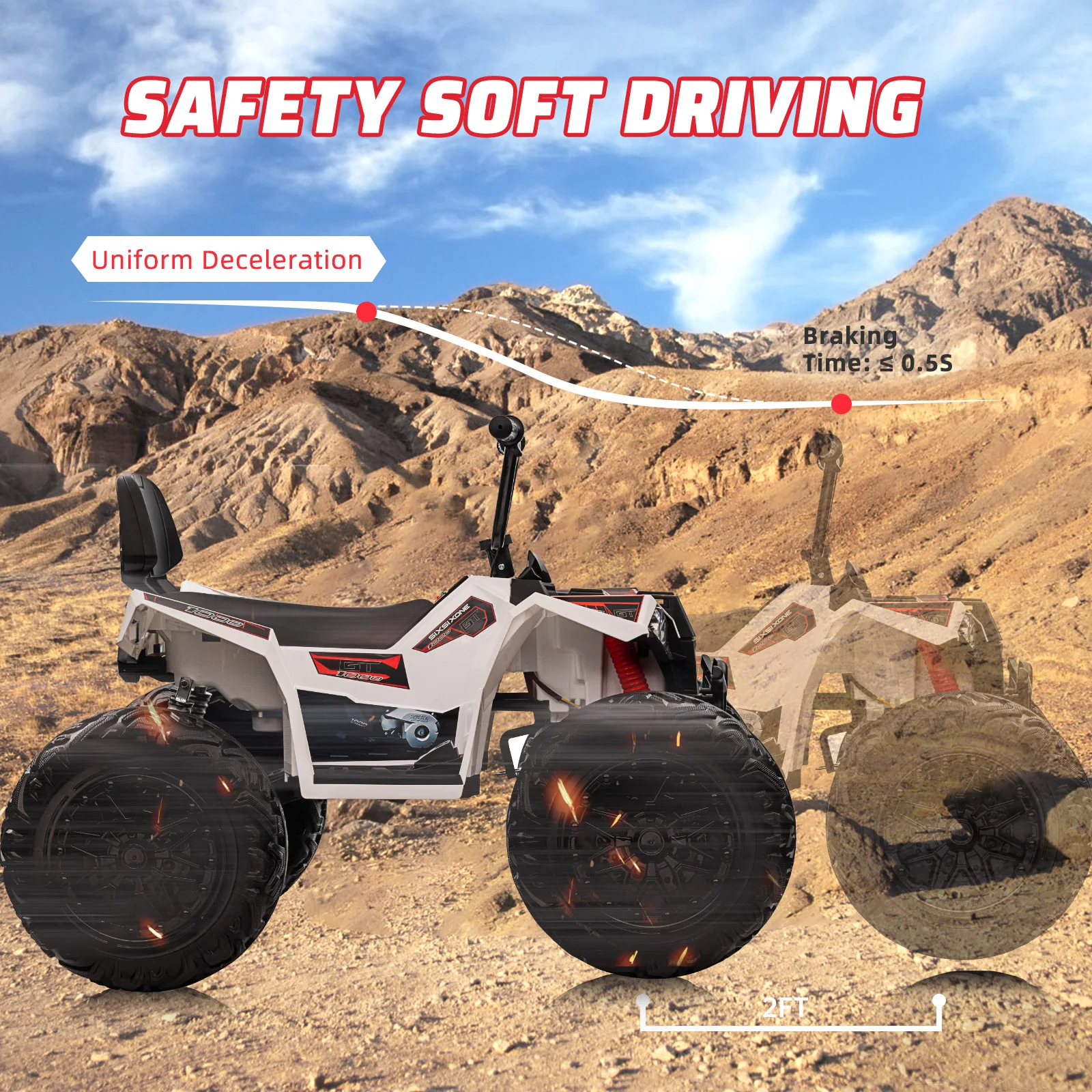 24v passeio elétrico no carro crianças brinquedos 7ahx2 grande alimentado por bateria 4x100w poderoso motor brinquedo eva pneus led luz & música