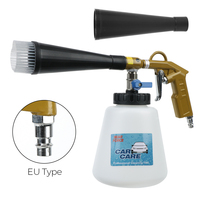 Deep Clean Pneumatic Auto Interior Detailing Tool High Pressure Car Wash Gun Car Washer Dry Cleaning Gun Dust Remover