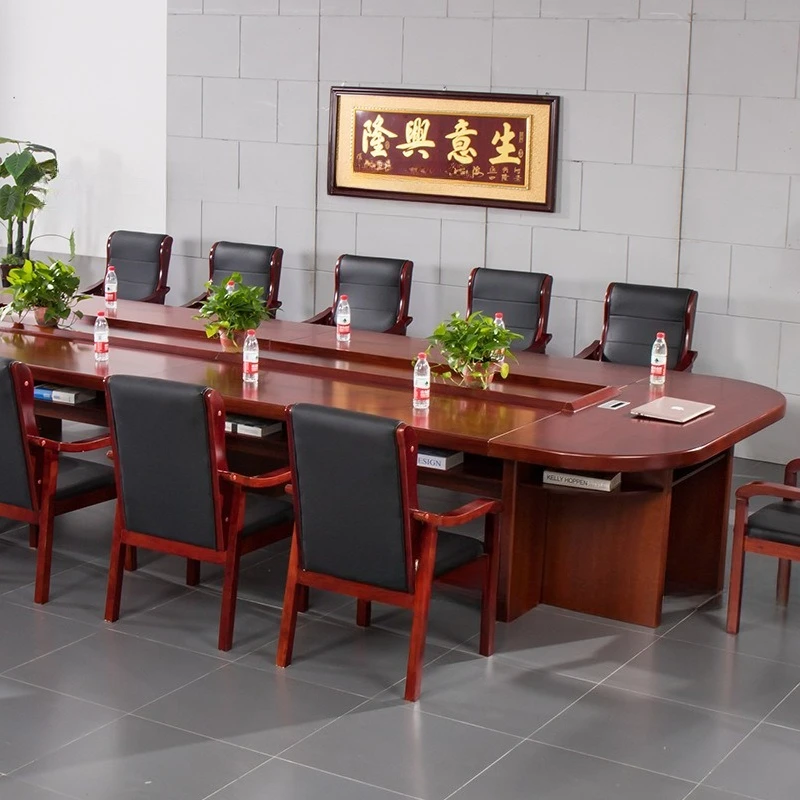 

Oval conference table painted veneer conference table long business conference negotiation