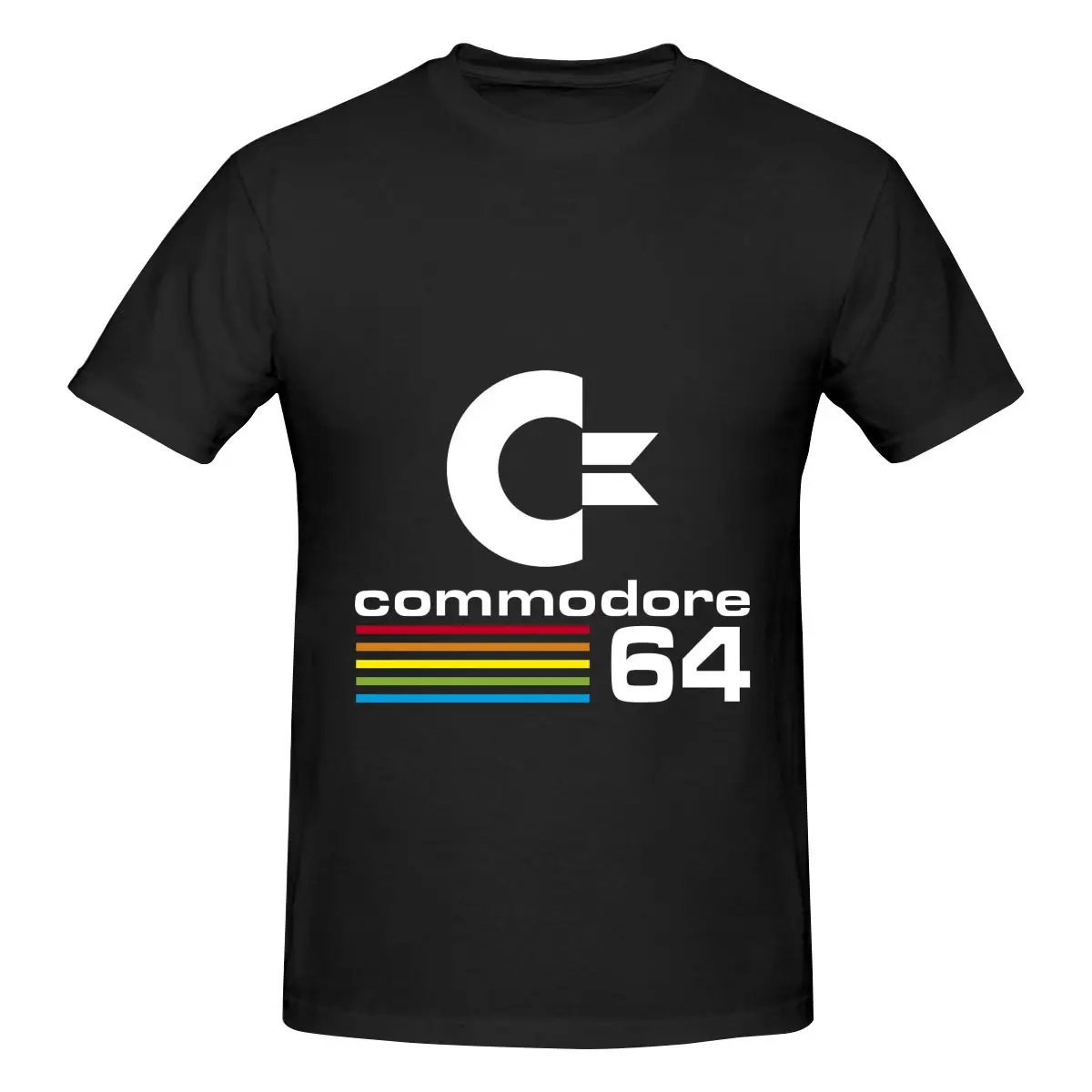 

High Quality 100% Cotton Commodore 64 Men's Basic Short Sleeve T-Shirt