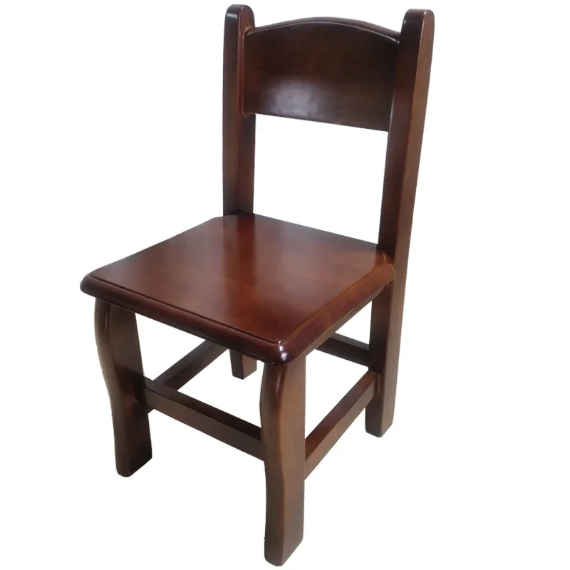

Solid wood, low stool, back chair, wooden children