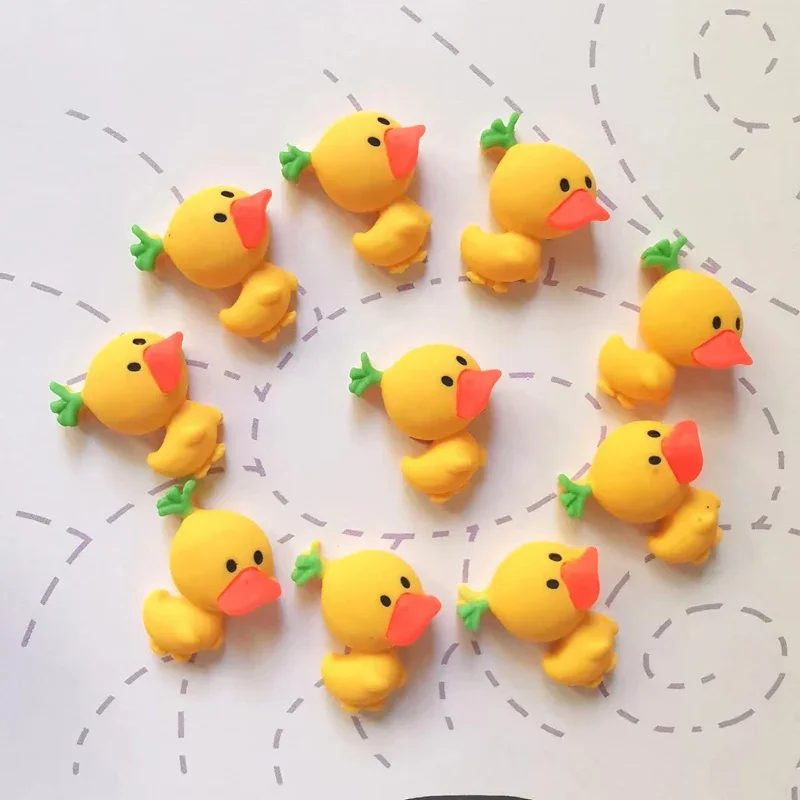 10 pcs flat back ducks/miniatures fox squirrel/cute animal/fairy garden gnome/Cabochons/DIY supplies/crafts accessories