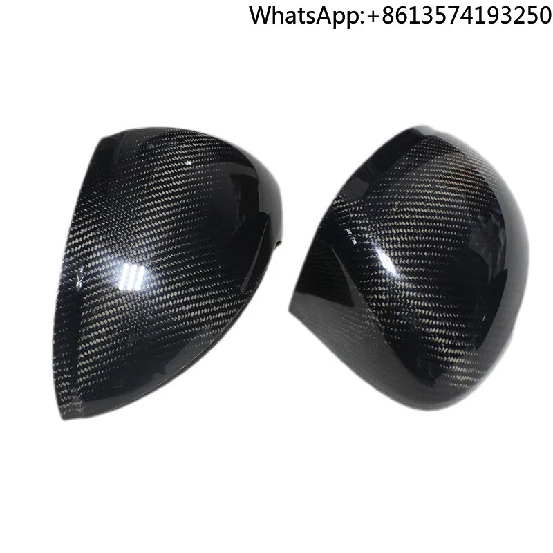 

For 2014-2019 Real Carbon Fiber Modified Rearview Mirror Shell Adhesive Style Rearview Mirror Cover For Porsche MACAN