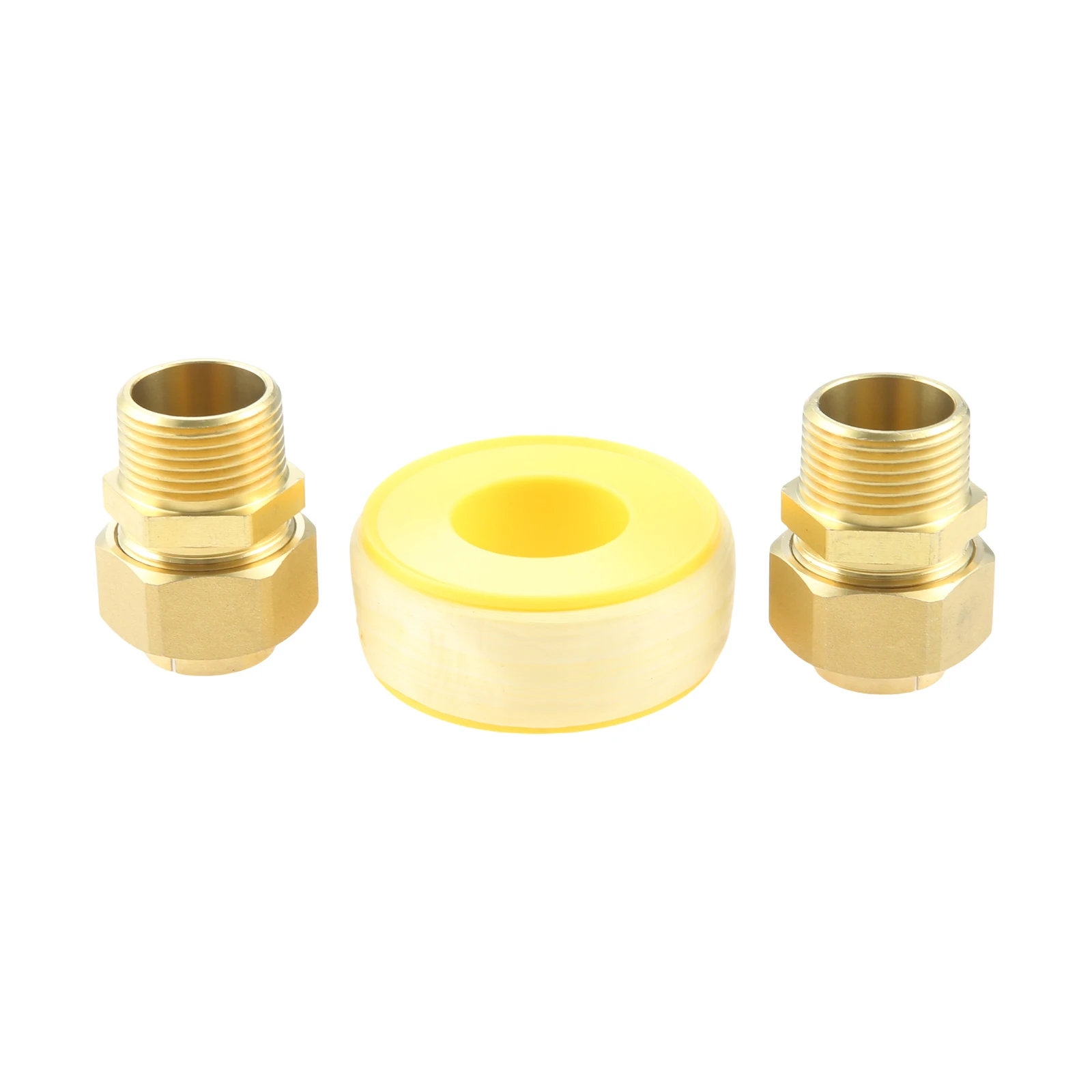 2PCS Brass Male To Female Pipe Fitting 3/4