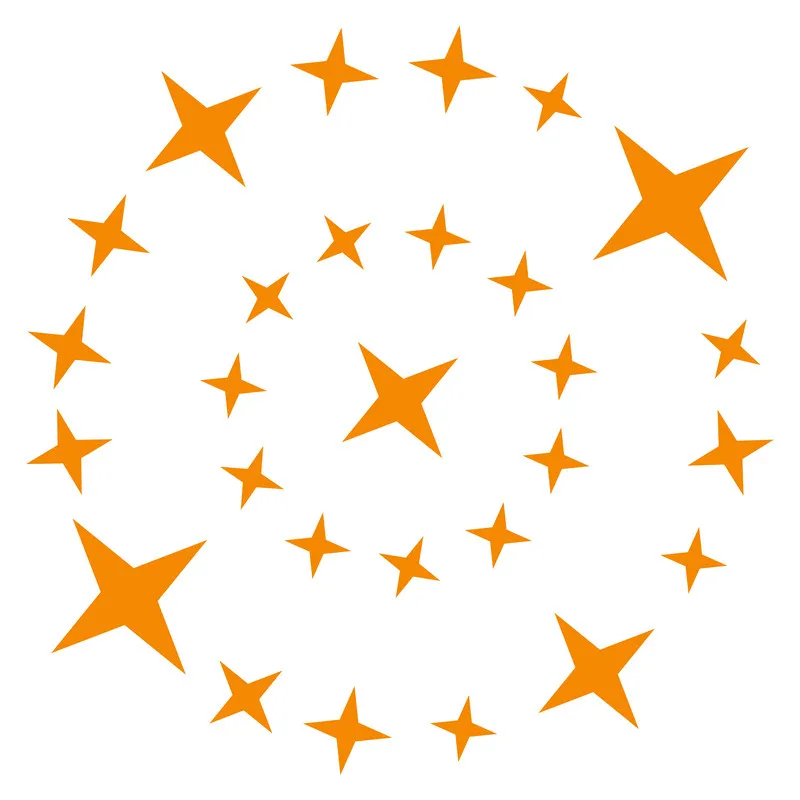 Glow Stars Stickers Kids Room Wall Ceiling Decoration Star Sticker Scrapbook Album Book Fridge Door Laptop Phone Car Vinyl Decal