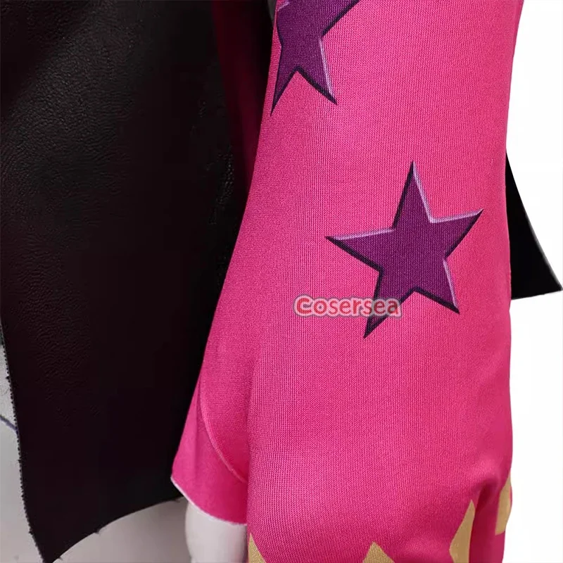أزياء CosplayCosersea Jinx التأثيرية أزياء Lovestruck Jinx أزياء الهالوين للعب الأدوار والحفلات النسائية فستان موحد كوس الزي الكامل